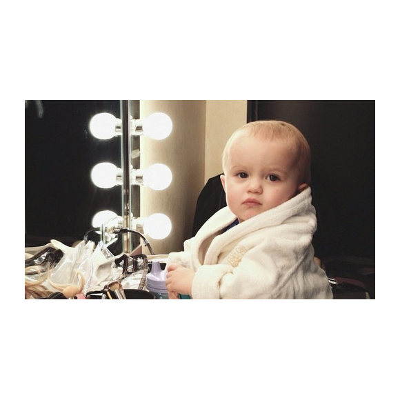 Kelly Clarkson a publié une photo de sa fille River Rose sur sa page Instagram au mois de février 2016.