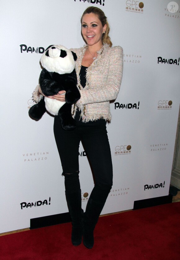 Shanna Moakler à la Premiere de "Panda" a Las Vegas le 11 janvier 2014.