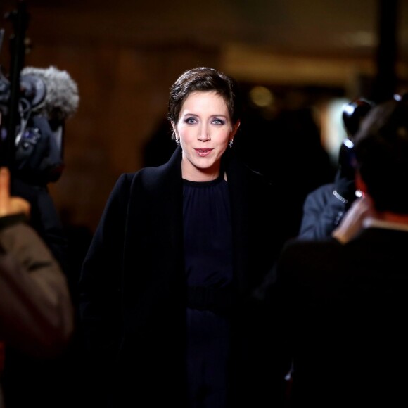 Sara Giraudeau enceinte - Photocall lors de la 41e cérémonie des Cesar au théâtre du Châtelet à Paris, le 26 février 2016. © Borde-Jacovides/Bestimage