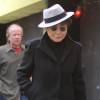 Yoko Ono dans les rues de West Village à New York. Le 5 octobre 2015
