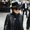 Yoko Ono est allée déjeuner avec des amis à New York, le 4 juin 2015