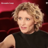 La comédienne Alexandra Lamy parle de sa soeur, Audrey, dans "50 mn inside" sur TF1. Le 27 février 2015.