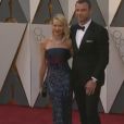 Naomi Watts et Liev Schreiber aux Oscars.