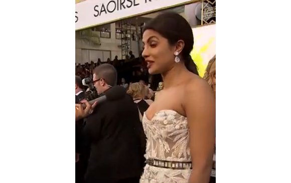 Priyanka Chopra aux Oscars.
