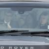Lady Helen Windsor Taylor et son mari Timothy Taylor arrivant en décembre 2013 à Buckingham Palace pour le déjeuner de Noël offert par la reine Elizabeth II.