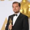 Leonardo DiCaprio (Oscar du meilleur acteur pour le film "The Revenant") - Press Room de la 88e cérémonie des Oscars à Hollywood, le 28 février 2016.