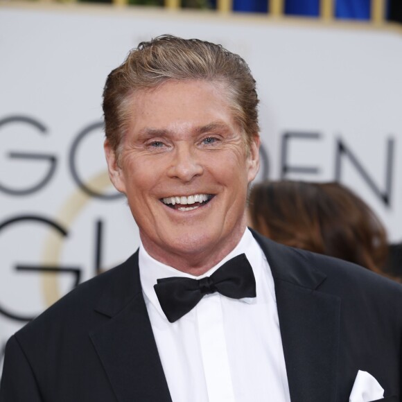 David Hasselhoff - 73e cérémonie annuelle des Golden Globe Awards à Beverly Hills, le 10 janvier 2016. © Olivier Borde/Bestimage