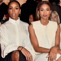 Fashion Week : Ciara et Kelly Rowland, lumineuses spectatrices du défilé Lanvin