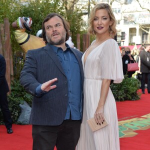 Kate Hudson et Jack Black lors de la première de Kung Fu Panda 3 à Londres le 6 Mars 2016.