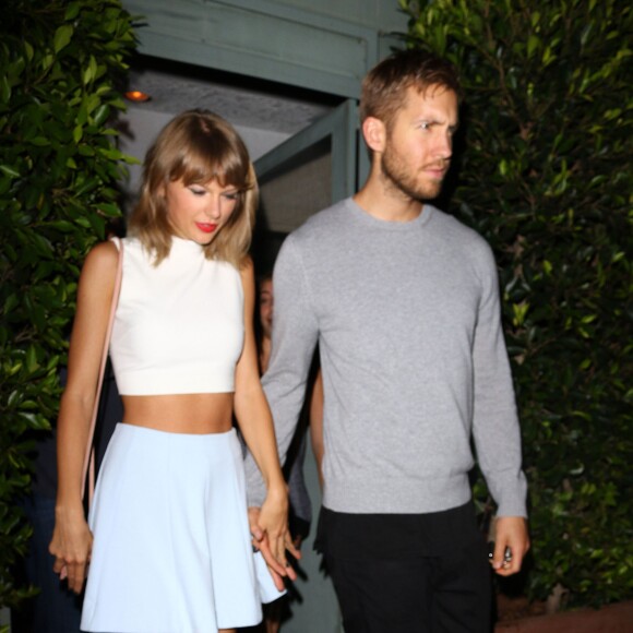 Taylor Swift et Calvin Harris vont dîner chez Giorgio Baldi à Santa Monica, Los Angeles, le 11 août 2015