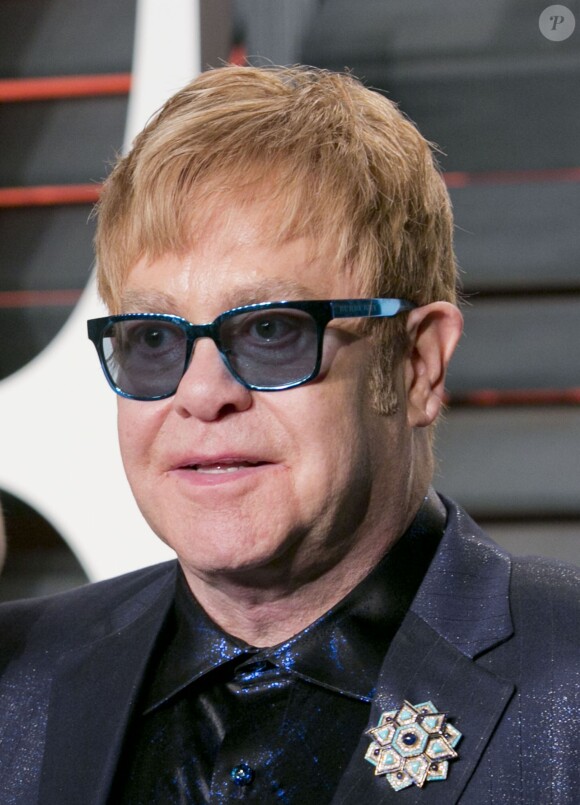 Elton John - People à la soirée "Vanity Fair Oscar Party" après la 88ème cérémonie des Oscars à Beverly Hills, le 28 février 2016.28/02/2016 - Beverly Hills