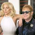 Lady Gaga et Elton John - People à la soirée "Vanity Fair Oscar Party" après la 88ème cérémonie des Oscars à Beverly Hills, le 28 février 2016.28/02/2016 - Beverly Hills