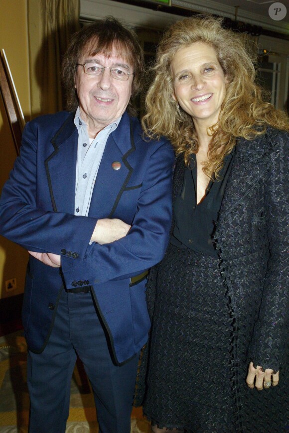 Bill Wyman et sa femme à Londres en mars 2009.