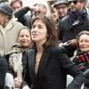 Charlotte Gainsbourg - Cérémonie d'inauguration de la plaque commémorative en l'honneur de Serge Gainsbourg, au 11 bis Rue Chaptal (où le chanteur passa une partie de son enfance), à Paris. Le 10 mars 2016