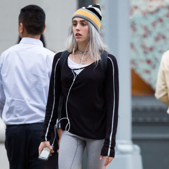 Exclusif - Lourdes Leon (fille de Madonna) à New York, le 18 mai 2015.