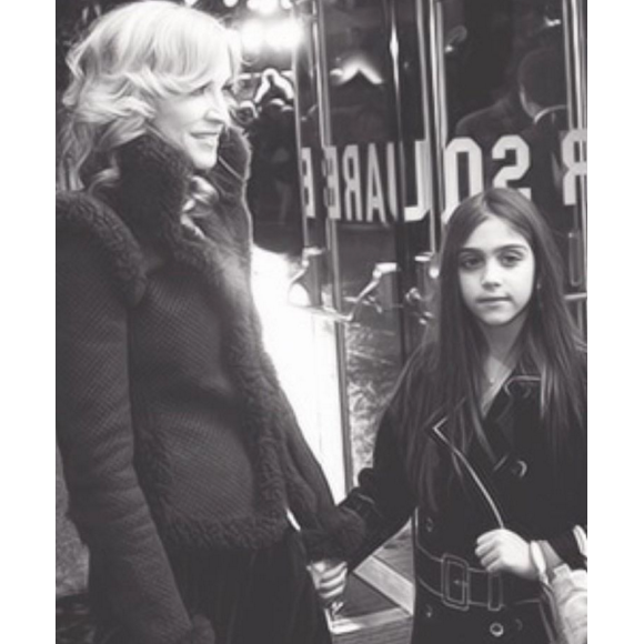 Photo de Madonna et sa fille Lourdes publiée le 15 février 2016.