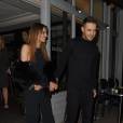 Cheryl Cole et Liam Payne main dans la main lors de leur sortie au restaurant Salmontini à Londres, le 9 mars 2016.