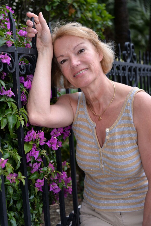Brigitte Lahaie à Nice, le 15 juin 2014. 