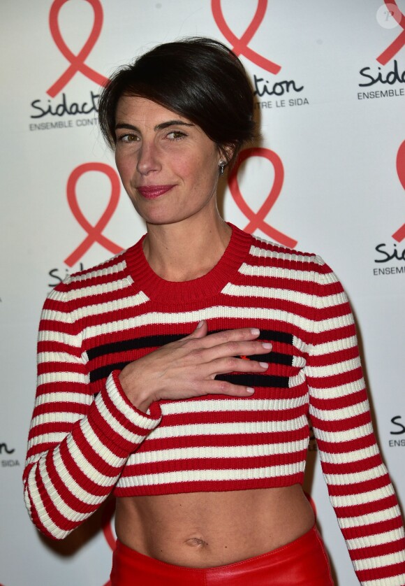 Alessandra Sublet - Soirée de lancement du Sidaction 2016 au Musée du Quai Branly à Paris le 7 mars 2016. © Giancarlo Gorassini/Bestimage07/03/2016 - Paris