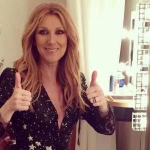 Céline Dion à Las Vegas, le 12 mars 2016