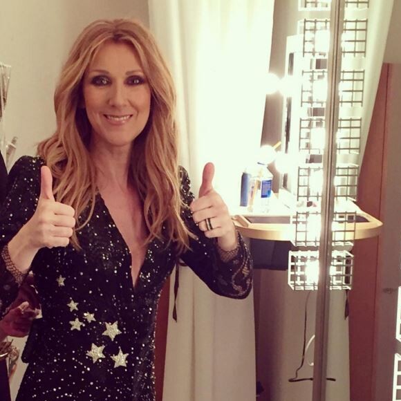 Céline Dion à Las Vegas, le 12 mars 2016
