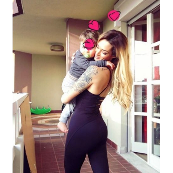 Emilie Nef Naf : in love de son petit Menzo