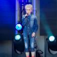 Gwen Stefani en concert sur le plateau de l'émission "Jimmy Kimmel Live" à Los Angeles le 16 février 2016. © CPA / Bestimage