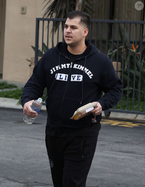 Robert Kardashian, le 19/02/2013 - Los Angeles