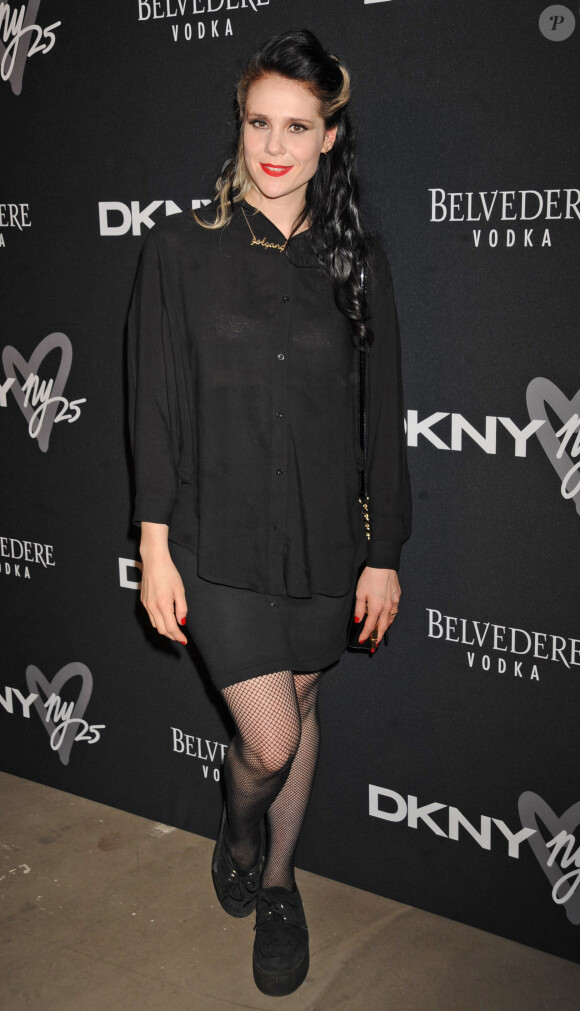 Kate Nash à la Soiree pour les 25 ans de DKNY a New York le 9 septembre 2013