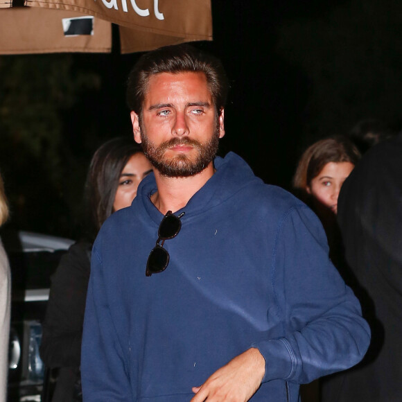 Scott Disick à la soirée d'anniversaire de Rob Kardashian Jr. au restaurant Nobu à Malibu, le 17 mars 2016.