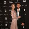 Alex Pettyfer et sa petite-amie Marloes Horst lors de la soirée "Harper's Bazaar Icons", le 16/09/2015 - New York