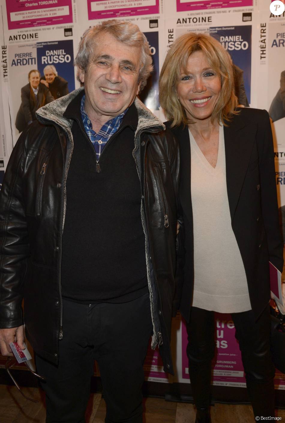 Michel Boujenah Et Sa Nouvelle Compagne Michel Boujenah et Brigitte Trogneux-Macron (femme de Emmanuel Macron