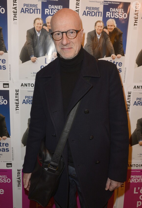 Laurent Spielvogel - Photocall de la générale de la pièce "L'être ou pas" au Théâtre Antoine à Paris le 21 mars 2016. © Coadic Guirec/Bestimage