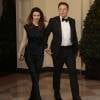 Elon Musk et Talulah Musk, le 12/02/2014 - Washington
