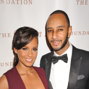 Alicia Keys et Kasseem ' Swizz Beatz' Dean au gala "Gordon Parks Foundation Awards" au Cipriani Wall Street. Le 3 juin 2014