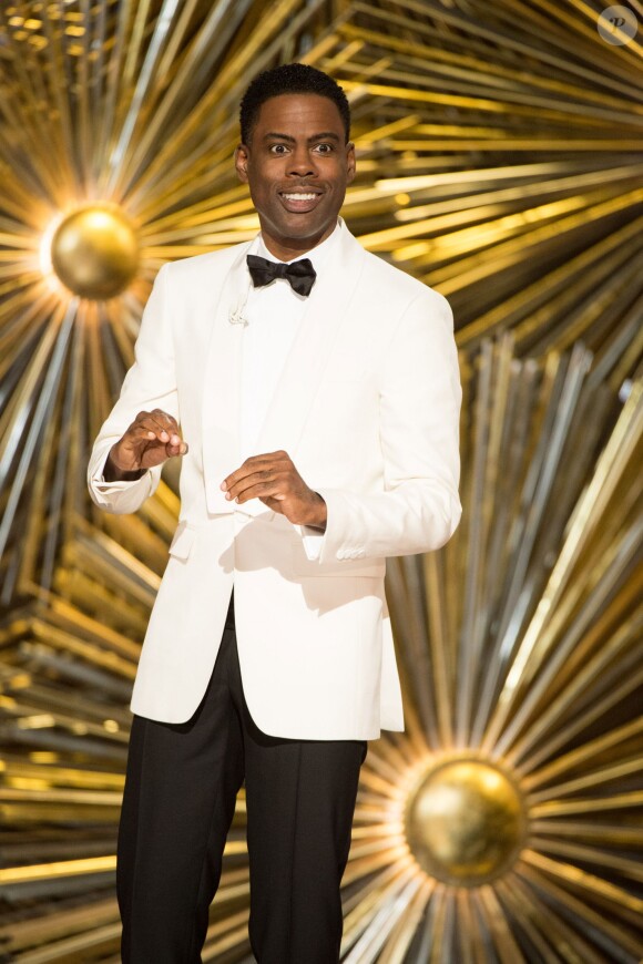 Chris Rock lors de la 88ème cérémonie des Oscars à Hollywood, le 28 février 2016.