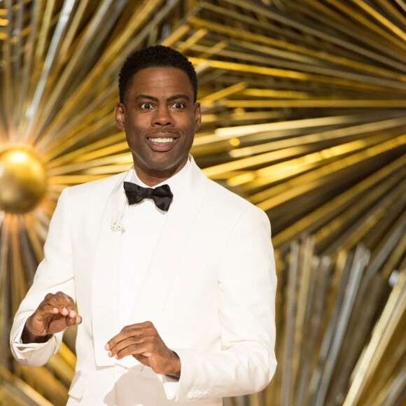 Chris Rock lors de la 88ème cérémonie des Oscars à Hollywood, le 28 février 2016.