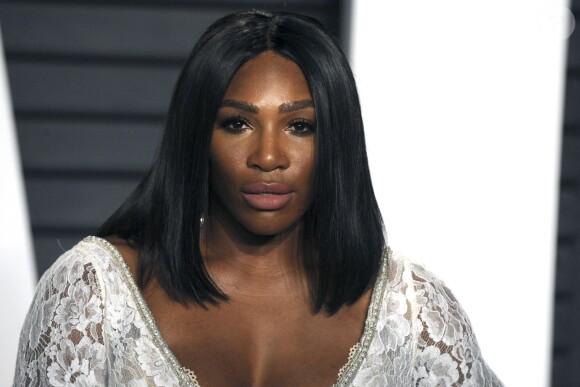 Serena Williams à la soirée "Vanity Fair Oscar Party" après la 88ème cérémonie des Oscars à Hollywood, le 28 février 2016