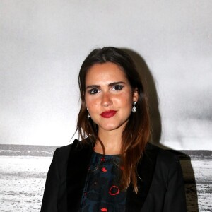 Joyce Jonathan - Inauguration de l'exposition photographique de Nikos Aliagas intitulée "Corps et âmes" à la Conciergerie à Paris le 23 Mars 2016. L'animateur de TF1 présente, dans ce monument historique et révolutionnaire, une facette moins connue de sa personnalité : il expose, en grand format et en noir et blanc, dix clichés très personnels ainsi qu'un diaporama de portraits de personnalités du 24 mars au 22 mai 2016. © Dominique Jacovides / Bestimage