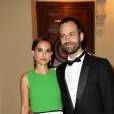 Natalie Portman et son mari Benjamin Millepied - Gala d'ouverture de la saison du Ballet de l'Opéra national de Paris, le 24 septembre 2015.