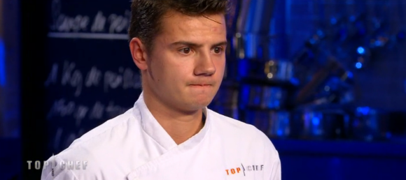 Gabriel est éliminé - "Top Chef 2016" sur M6. Emission du 28 mars 2016.