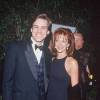 Jim Carrey et Lauren Holly en 1995 lors des Golden Globes