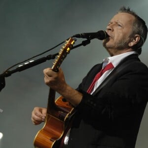 Renaud sur la scène du 'Furia Sound Festival', à Cergy Pontoise, près de Paris, le 29 juin 2007