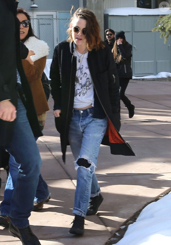 Kristen Stewart au festival du film de Sundance à Park City le 25 janvier 2016