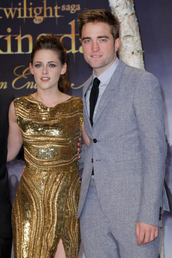 Kristen Stewart, Robert Pattinson à l'Avant-Premiere du film Twilight "Breaking Dawn 2" a Berlin, le 16 novembre 2012.