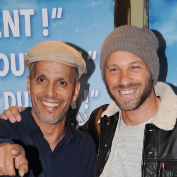 Sami Boujila et Franck Gastambide - Avant-première du film Good Luck Algeria à Paris le 29 mars 2016