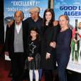 Sami Boujila, Chiara Mastroianni et Hélène Vincent - Avant-première du film Good Luck Algeria à Paris le 29 mars 2016