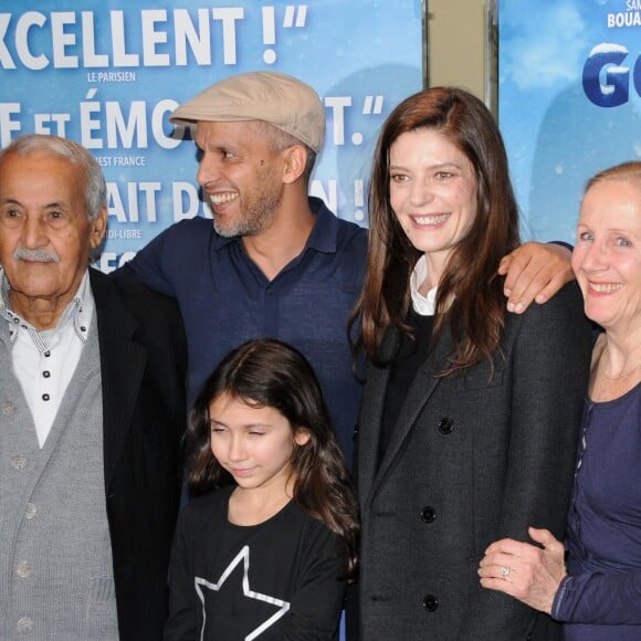 Sami Boujila, Chiara Mastroianni et Hélène Vincent - Avant-première du film Good Luck Algeria à Paris le 29 mars 2016