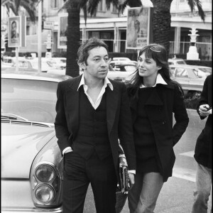 Serge Gainbourg et Jane Birkin à Cannes 1969