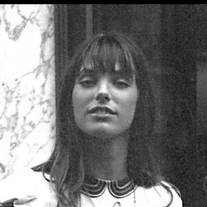 Jane Birkin sur le tournage du film "Slogan" réalisé par Pierre Grimblat, en 1968 - Paris